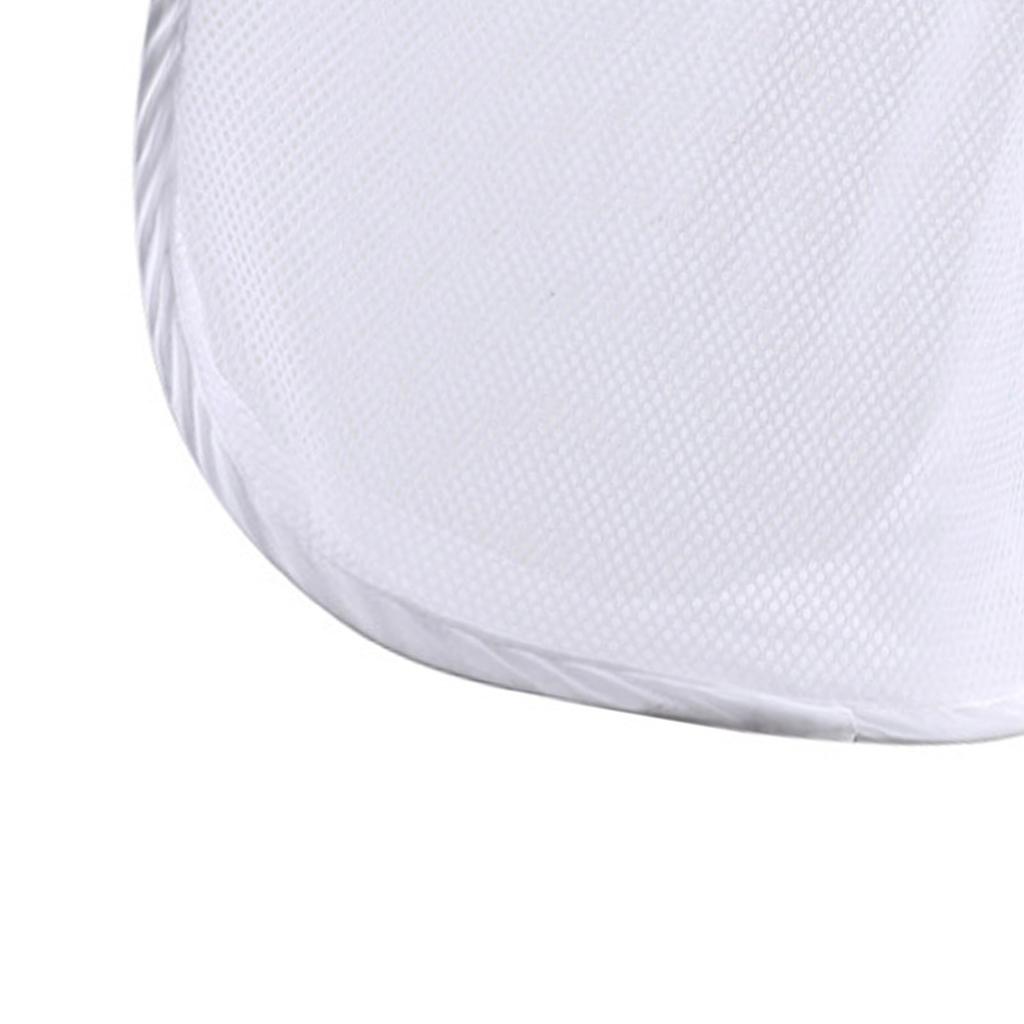 Netz Wäscheaufbewahrungstasche Wandmontiert Faltbarer Kleideraufbewahrungskorb für Badezimmer Wohnheim Wohnung