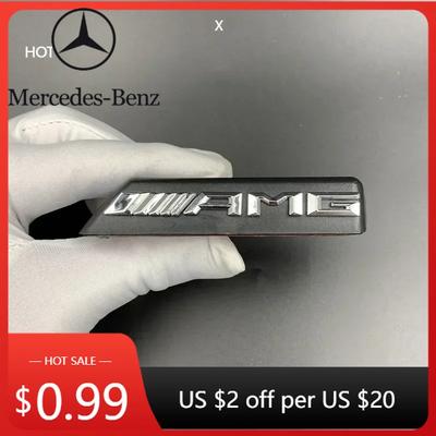 Hot Car Sticker Car Sticker Emblem for Mercedes Benz AMG A B C E Class W176 W246 W203 W204 W205 W211 W212 W213 C63 E300 Front Gr