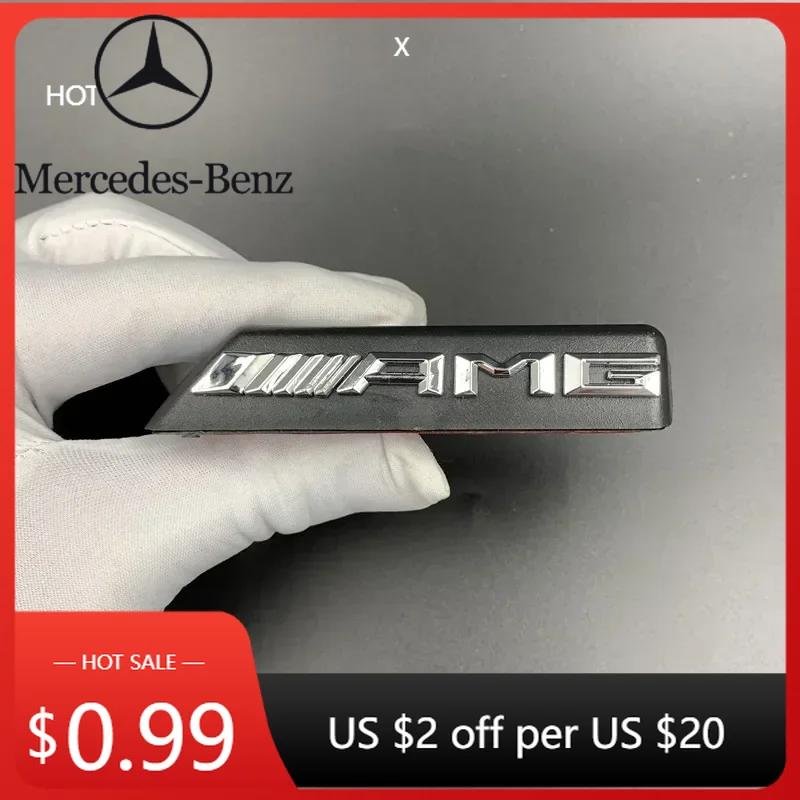 Hot Car Sticker Car Sticker Emblem for Mercedes Benz AMG A B C E Class W176 W246 W203 W204 W205 W211 W212 W213 C63 E300 Front Gr