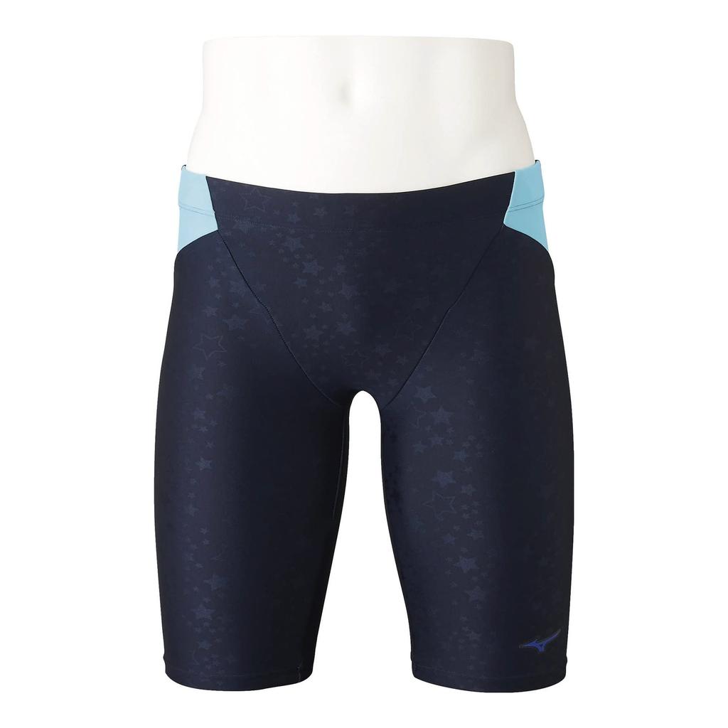 Mizuno STROKE ONE Half Spats N2JB1601 Navy X Light Size M Men's (Inseam 24cm) 82 Blue,