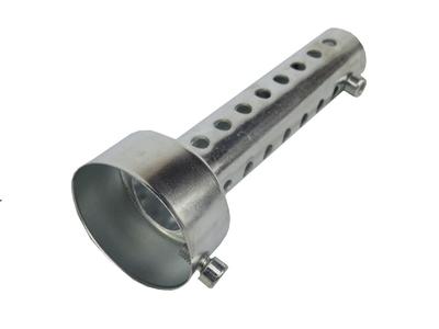 Schalldämpfer-Einsatz Innen-Schalldämpfer 1,9 Zoll (48mm) Lang mit Volumenregelung Allgemeiner Zweck