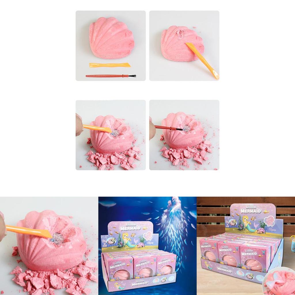 Archäologische Ausgrabung Meerjungfrauen-Fossil Pädagogisches Spielzeug für Grundschüler