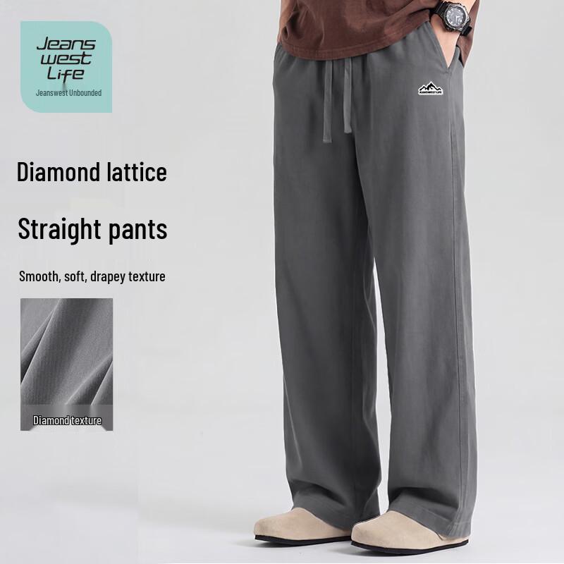 Jeanswest Life Men s Lyocell Blend Loose Straight Casual Pants M