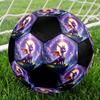 Spyro the Dragon Indoor Soccer Ball Colorful Machine Stitched PVC Size 5 Team Training Competition Ready Durable High-Bounce Cool Sports Gift