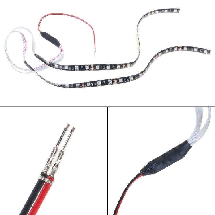 Electric Scooters Waterproofed Light Strips Night Safety Warning Light Strips for Electric Scooters Accessories