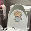 Fragrant Cartoon Toilet Deodorizing Stickers: Cute & Aromatic Bathroom Odor Removers