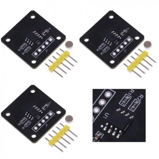 3 pcs MT6701 magnetic encoder sensors for electronic and IC component use