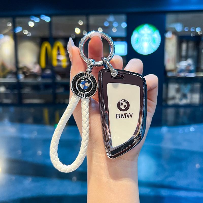 MLKG1 TPU Car Key Case Cover for BMW 1 2 3 5 7 Series X1 F48 X3 G20 X4 X5 G31 G23 F34 G05 X6 F16 F15 F40 IX3 M40i M440i G02 Accessorie