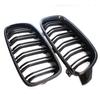 Car Front Grille Racing Front Sport Grill Gloss Black Double Slat Kidney Grille For BMW 3-Series F30 F31 F35 2011-
