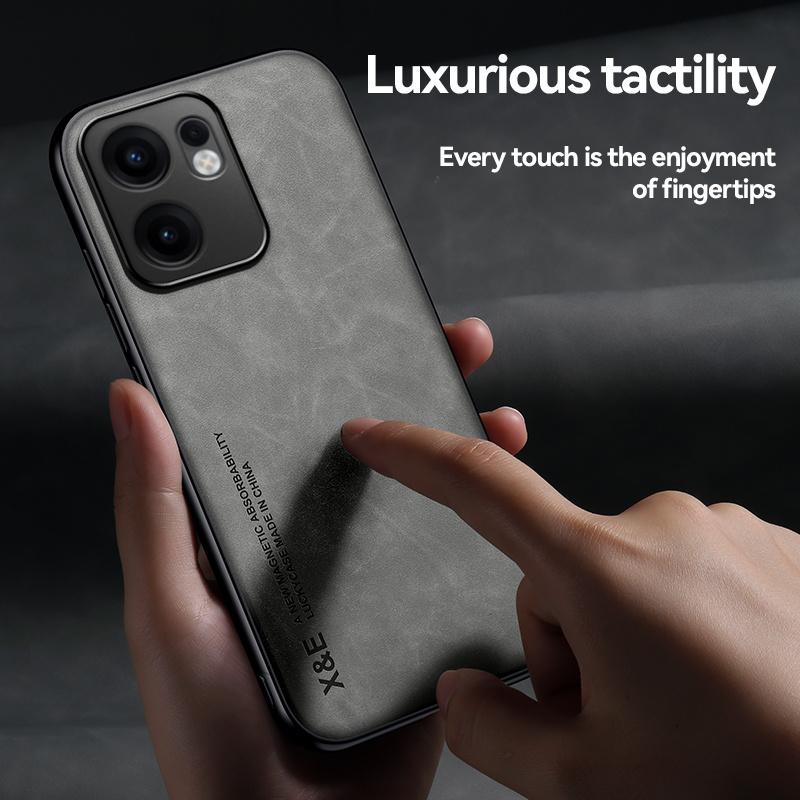 Shockproof Protective Case for OPPO Reno 13F 13FS 5G Reno13 F FS Cover Built-in Magnetic Suction Car Holder Coque Funda Capa