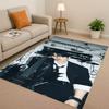 3D Kpop Bang Chan,lee Know Star Living Room Non-Slip Area Rug Carpet for Bedroom Playroom Sofa,Easy Clean Home Decor Doormat