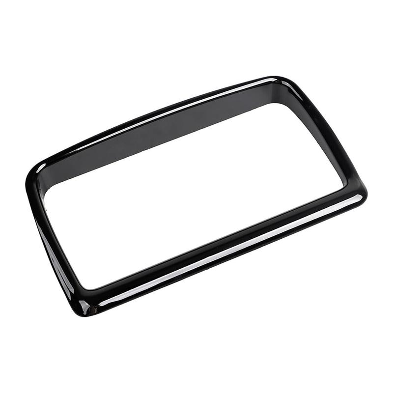 Gloss Black Motorcycle Radio Bezel Cover Fit for Harley Road Glide FLTRX Ultra FLTRU 2015-Later