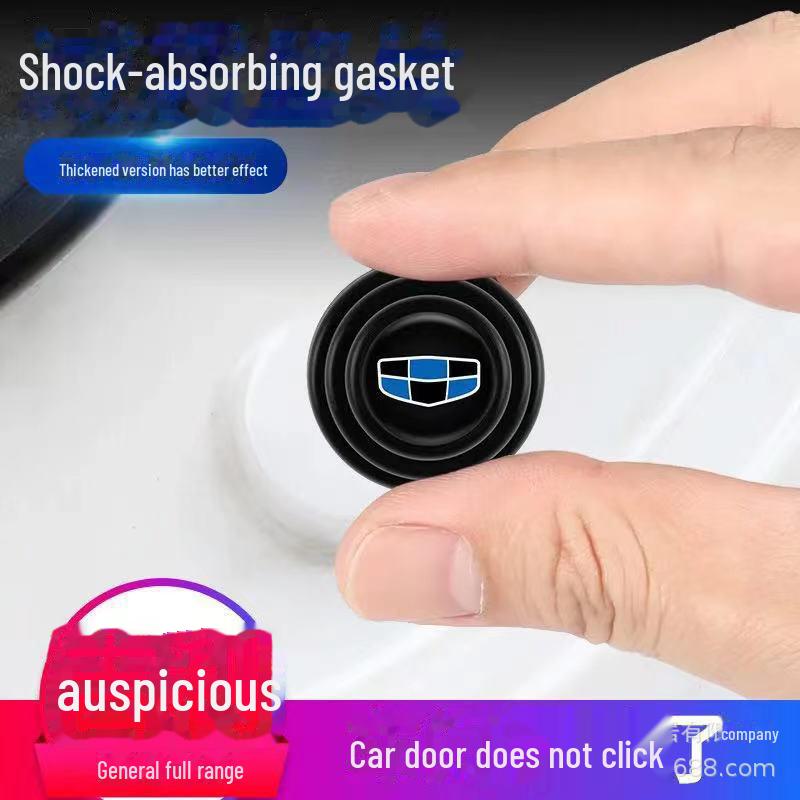 Car Door Anti-Collision Cushion: Shock-Absorbing, Sound-Insulating, Thickened Rubber Protection Patch