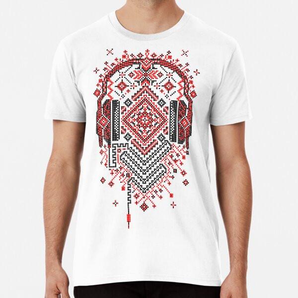 

Ethno Music Headphones Ornament S to 5XL Made in the AU/USA T-Shirt XL