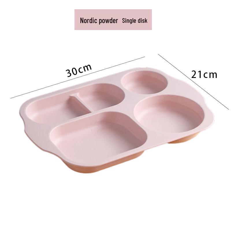 

Wheat Straw Kids Divided Dining Set