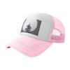 Neue Trucker-Kappen Mond Kieferbaum Druck Netz Baseballkappe Damen mit verstellbarem Snapback-Verschluss
