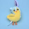 Hibiki Chicken Wataru Ogami Koga Become A Dog Plush Pendant Children Doll Animal