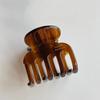 Vintage Hollowed Out Acetate Grab Clip Elegant Korean Crab Ponytail Braid Grab Clip Accessories for Girls Headwear New Year Gift