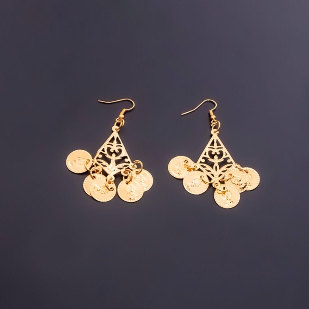 Indian Belly Dance Jewelry Vintage Earrings Professional Necklace  Women