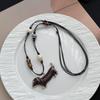 Cute Dachshund Neck Beaded Necklace Female Cute Fun Cartoon Puppy Sweater Chain Long Sweater Chain Wear Necklace
