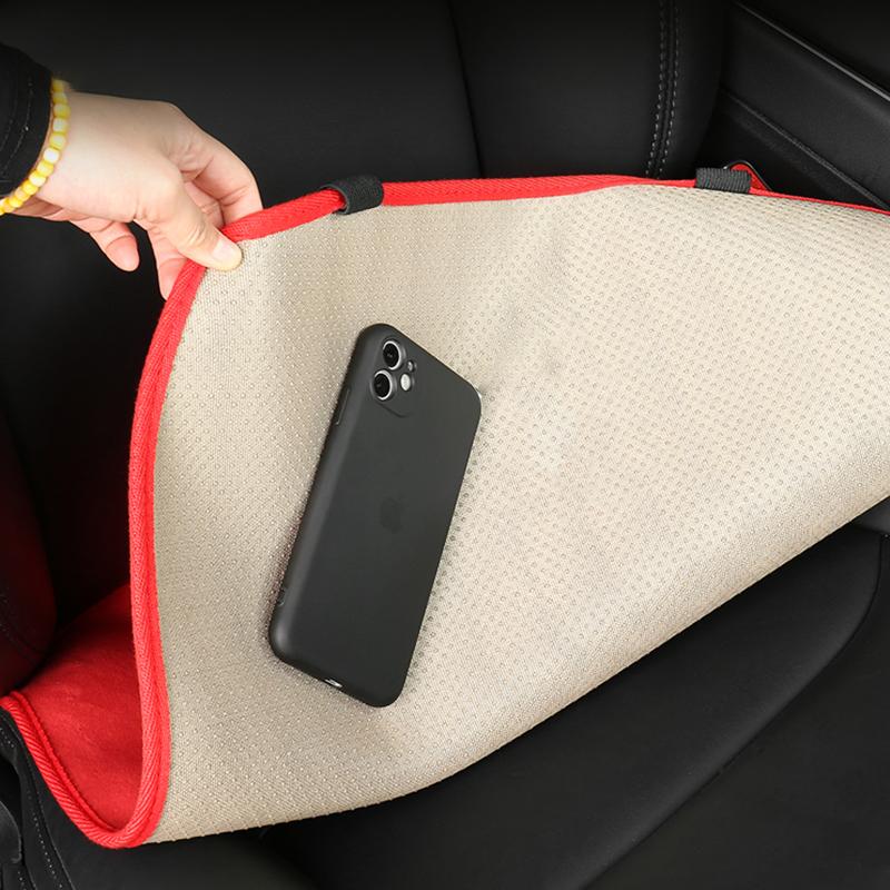 Car Seat Cover Front Rear Cushion Seats Cover Waterproof Non-slip For Tesla Model 3 Y X S 2017-  2022 2023