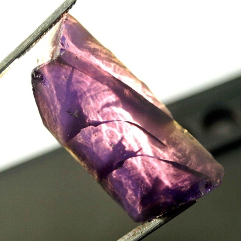 45 Ct Color Change Alexandrite Natural Rough Uncut Certified AAA+ Gemstone
