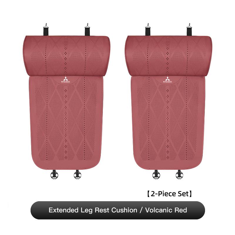 Leather Car Seat Leg Extension Support Cushion For Mitsubishi Lancer Ralliart ASX Mirage Pajero Xpander Attrage L200 Eclipse
