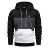 Men's Windproof Fashion Hooded Hoodie for Autumn and Winter a Must-have for Trendy Streets Casual Style Front Pocket Design
