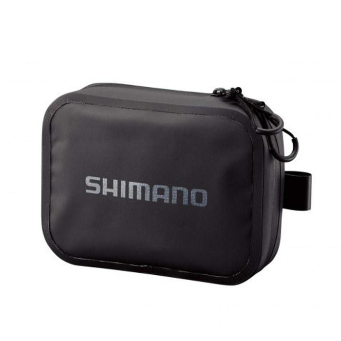 SHIMANO Fishing Bag Worm Pouch BP-074U Black 0 5x20.5x15.5cm