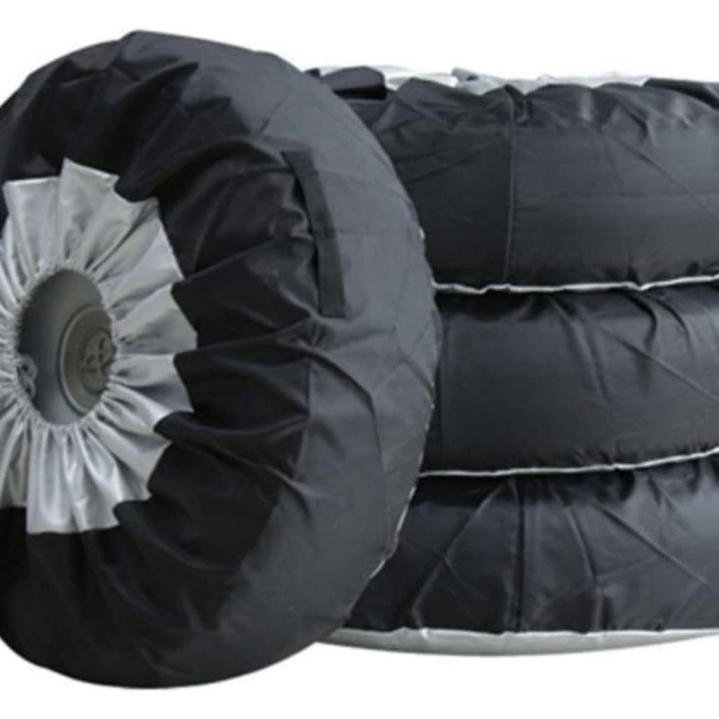 Silver Coated 210D Half-Pack Spare Tire Dust Storage Cover