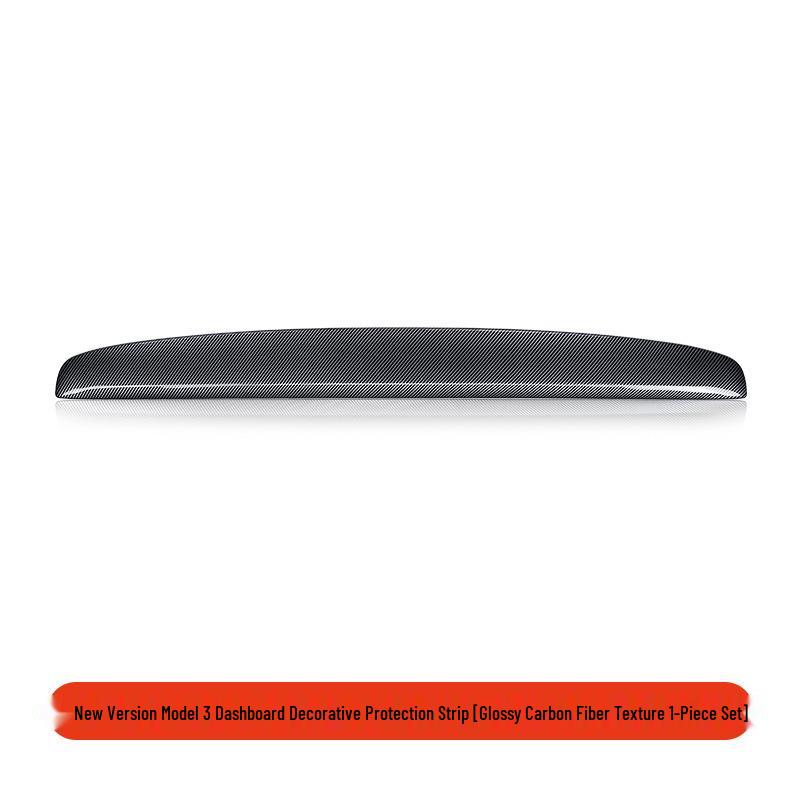 Tesla Model 3/Y Dashboard Decorative Protection Strip Panel Stickers