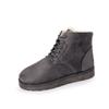 Autumn and Winter Students Snow Boots Women's Short Boots Short Thermal Boots Lace-up Flat Heel Korean Version Tide Cotton Shoes Direct Supply