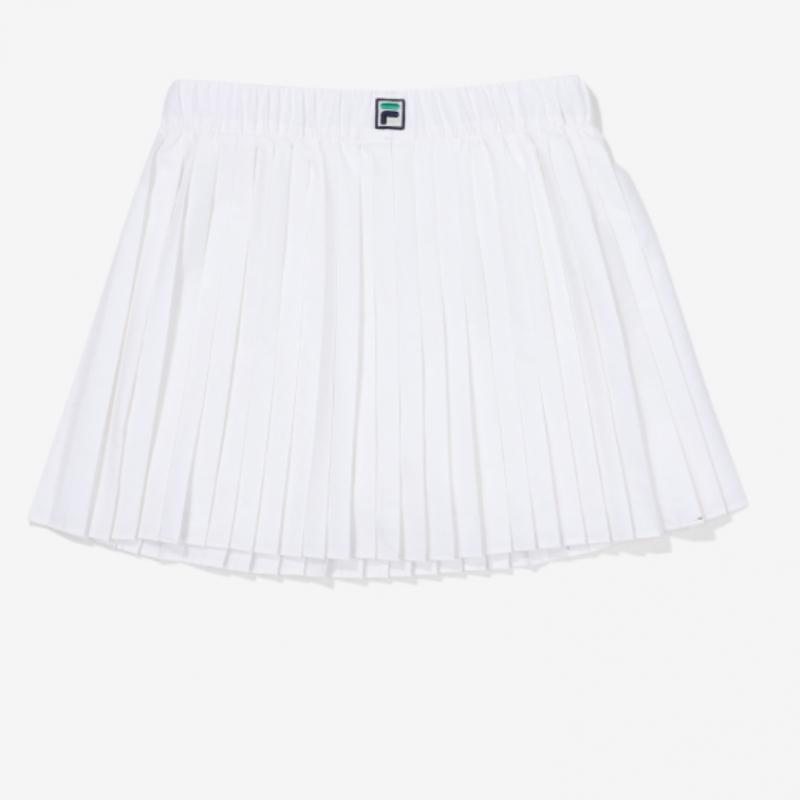 [fila Kids] Waffen Pleated Skirt  Fk2skf1201f Owh  q0zFk2skf1201fOwh