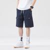Foreign Trade Surplus Summer Work Shorts for Men, Trendy Brand Loose Straight Five-Point Shorts, Casual Sports Mid-Length Pants, Beach Shorts