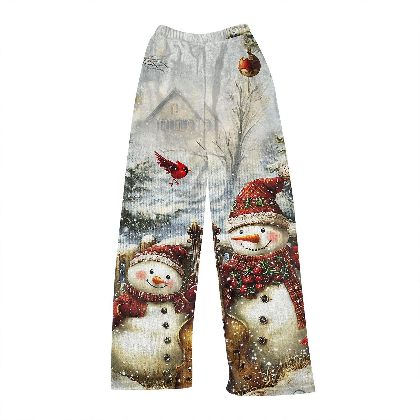 

Женские зимние клетчатые брюки, длинные брюки, спортивные брюки XS белый