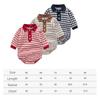 Boys Girls Plaid Onesie Newborn Long Sleeved  Romper  Soft Comfort Newborn Clothing