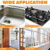 2/4Pcs Kitchen Gas Stove Gap Sealing Adhesive Tape Anti Flouring Dust Proof Waterproof Sink Stove Crack Strip Gap Sealing