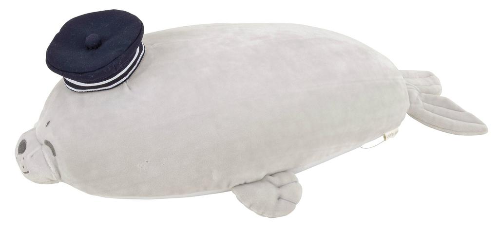 Ribuhaato Premium Nemunemu Animals Cool Hug Pillow M Size Seal Goo (50x28x14cm) 48452-71