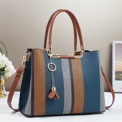 Kožené tašky cez rameno a crossbody s veľkou kapacitou pre ženy Jednoduché nákupné tašky pre ženy Dizajnové kabelky Dámska taška messenger