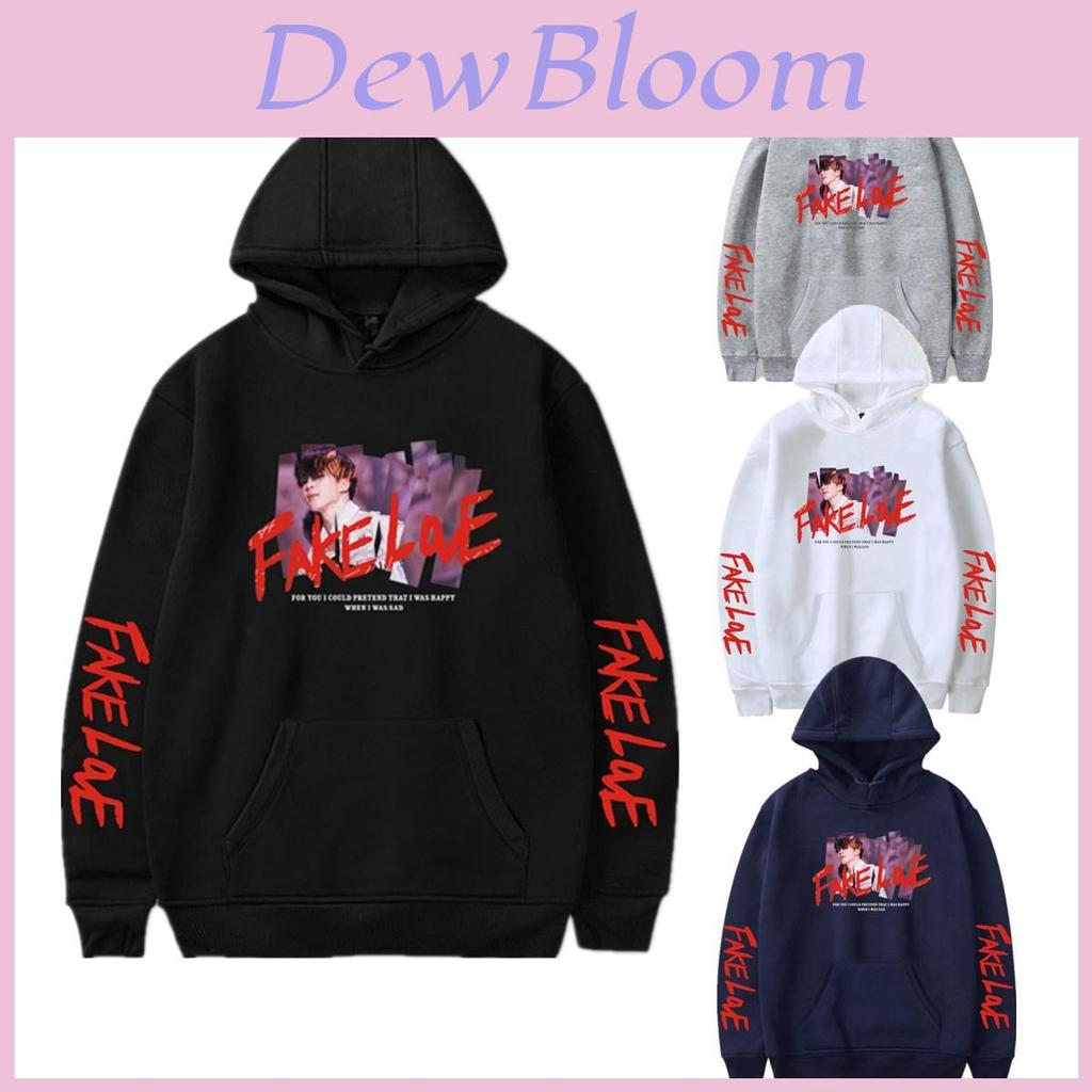 Kpop Bts Fake Love Bangtan Boys Womens Oversized Sweatshirt Hoodie With Stylish Design