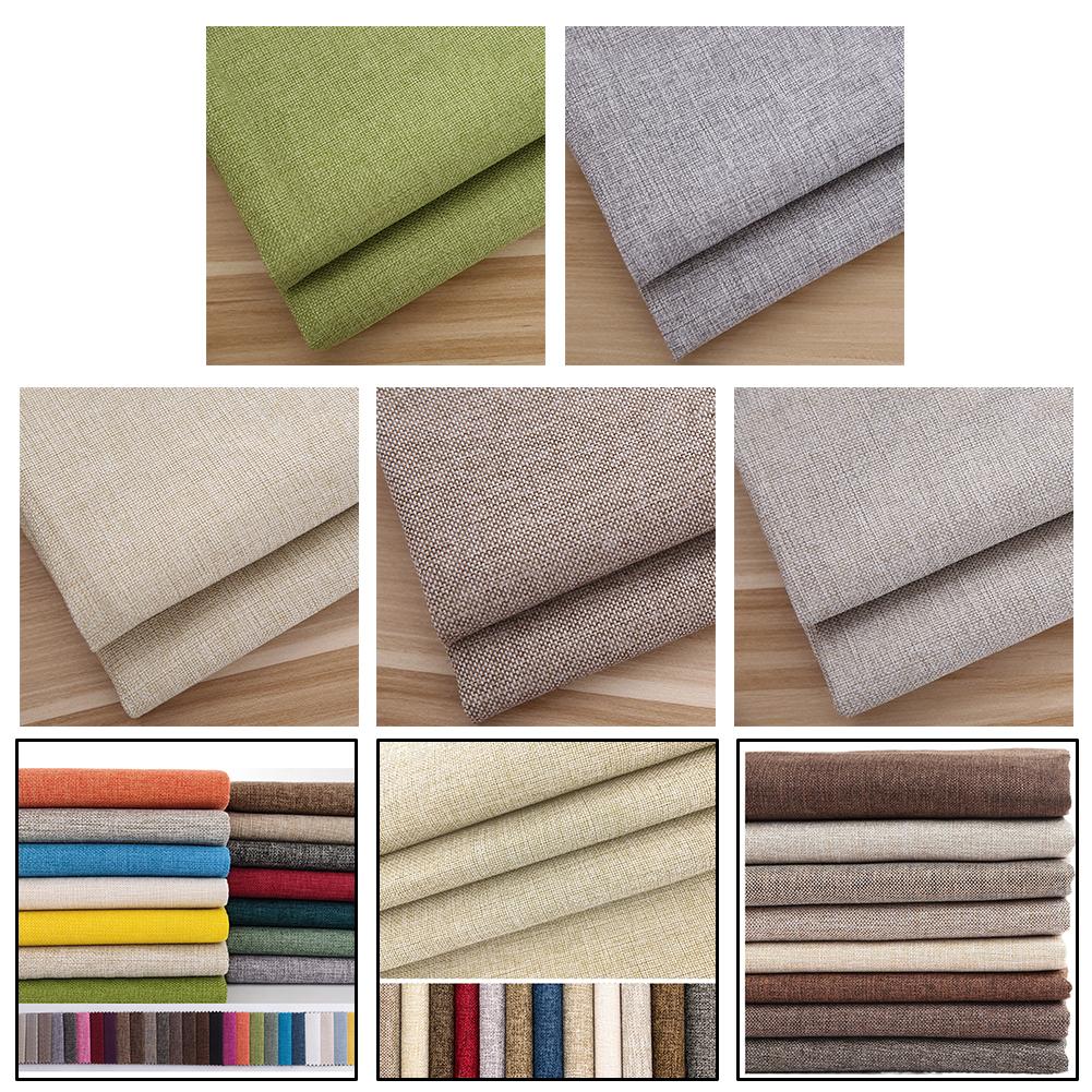 148*100cm Linen Fabric Home Textile Cloth Patchwork Seam Material Soft And Comfortable Sewing Fabric DIY Sewing Material