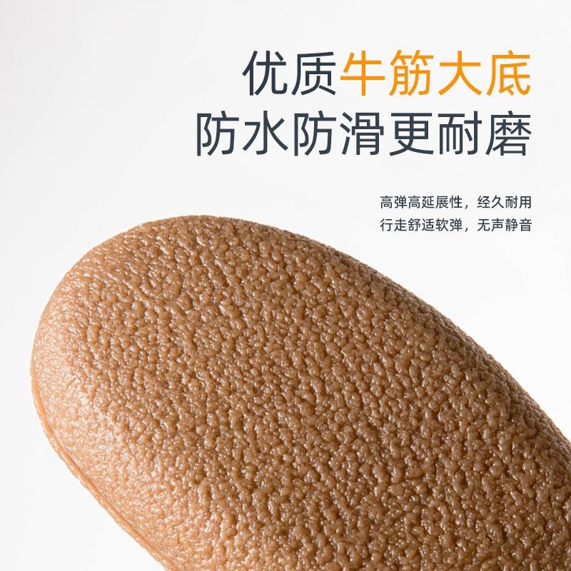 Strictly Selected Winter Home Bags and Men's and Women's Home Indoor Wooden Floors, Non-slip Plush Warm Cotton Slippers