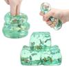 Ocean Ice Cube Squeeze Toy Maltose Fidget Ball With Seashell Stress Relief Sensory Toy Gift