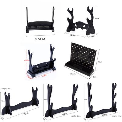 1/2/3 Tiers Knife Display Stand Displaying Wands Exhibition Tool Shelf for Shopping Mall Artifact Knives Model Collect