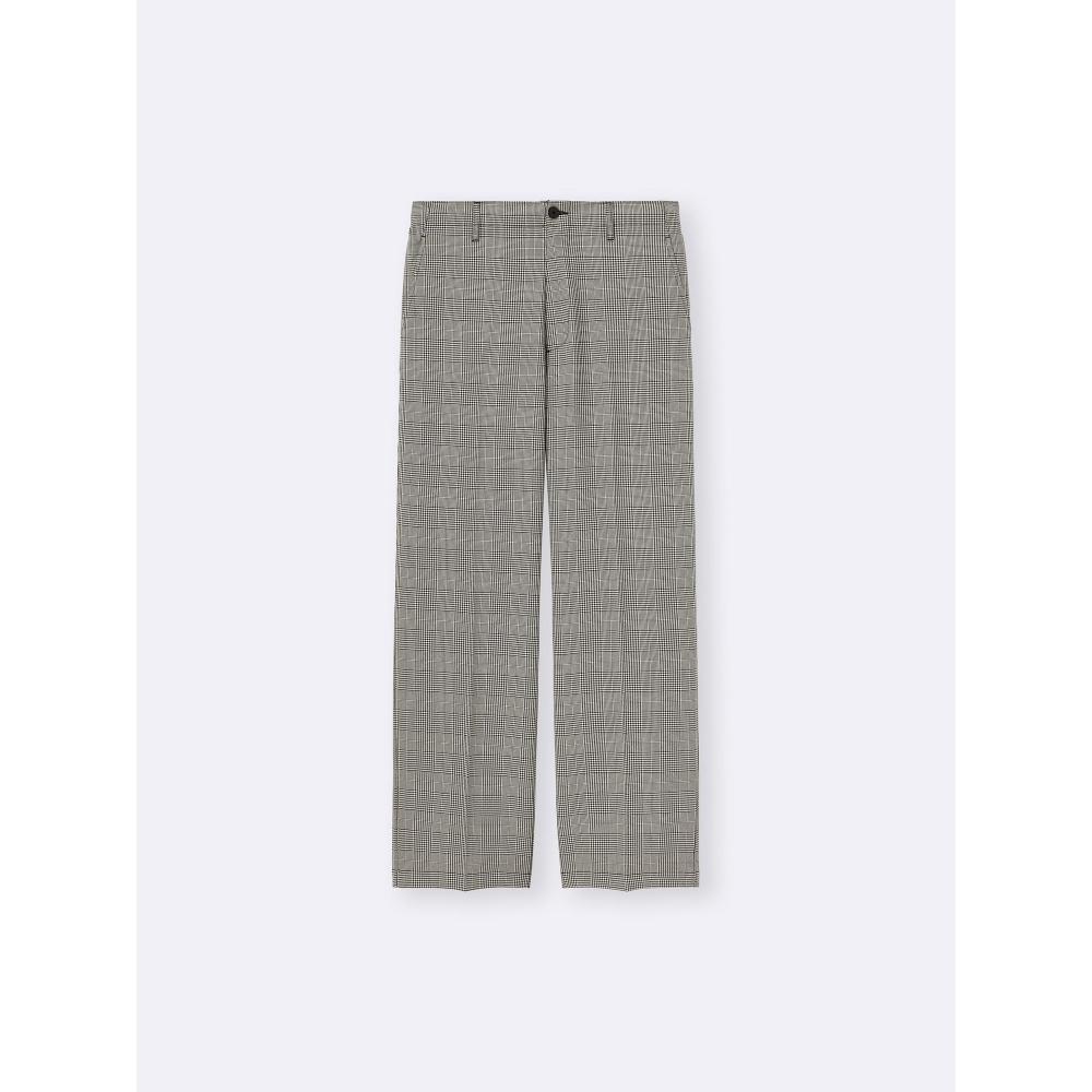 GU by Uniqlo Wide Slacks ChEck  Ec Length 78.5cm 