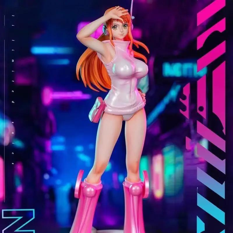 One Piece Nami Robin Luffy Home Decor Freedom Trendy Branditems Egghead Island Dance Posture Beautiful Girl PVC Mode Toys Gifts