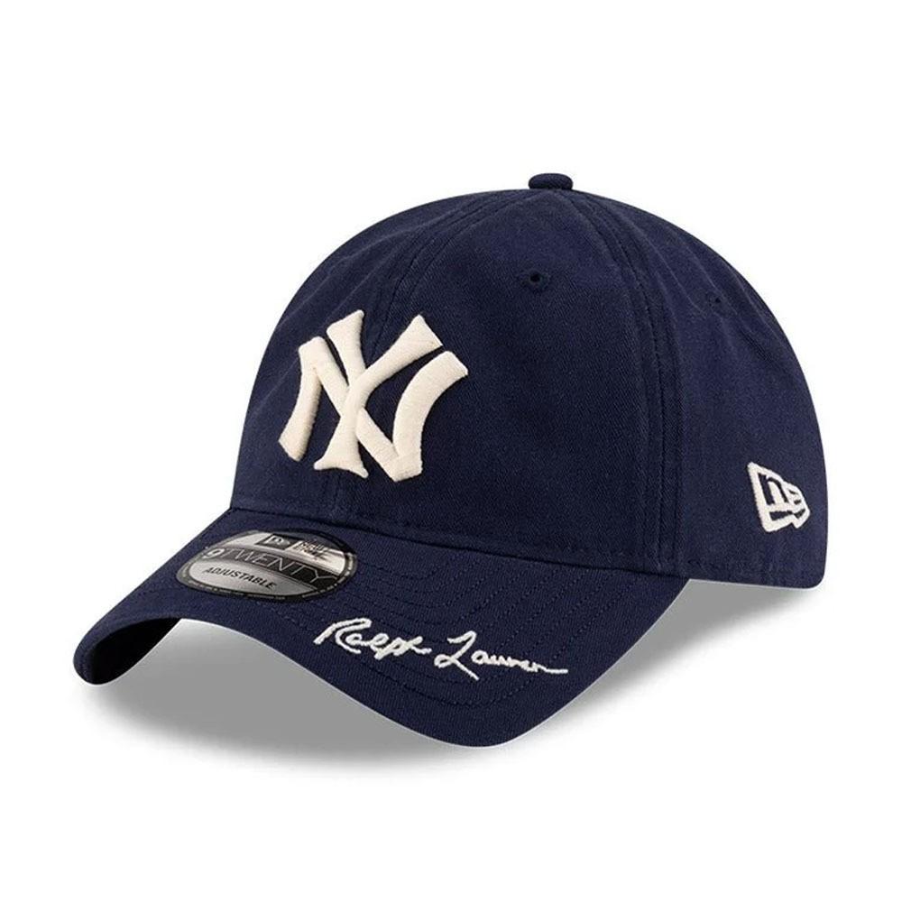 NEW ERA Polo Ralph Lauren MLB 9Twenty Cooperstown New York Yankees Темно-синий One-Size