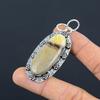 Daughters Day Sale 925 Sterling Silver Natural Septarian Bezel Artisan Pendant