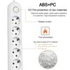 EU Plug AC Outlet Smart Home Multiprise Power Strip Extension Cord Electrical Socket Network Filter With USB Ports Fast Charging