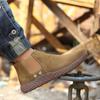 Welding Labor Insurance Shoes Men's Anti-smashing and Anti-piercing Steel Baotou Safety Shoes